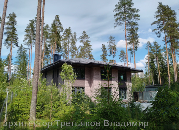 заказать проект коттеджа архитектор Третьяков Владимир